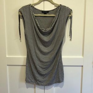 White House Black Market Striped Top size M